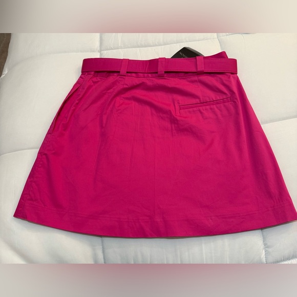 Banana Republic Harbison Hot Pink Mini Size 4 NWT Color Bright Peony - Picture 8 of 11